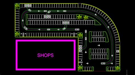 autocad parking lot design|free parking lot design layout.